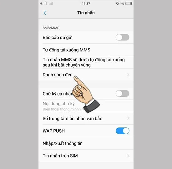 Vivo Y69'da mesajlar nasıl engellenir
