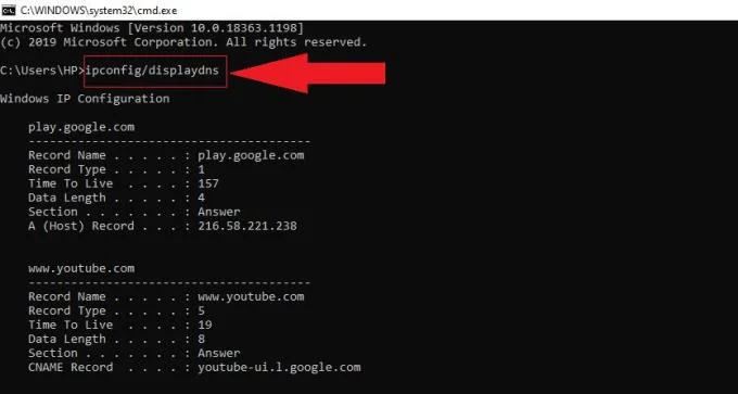 Cómo usar el comando ipconfig para actualizar, restablecer la dirección IP de la computadora