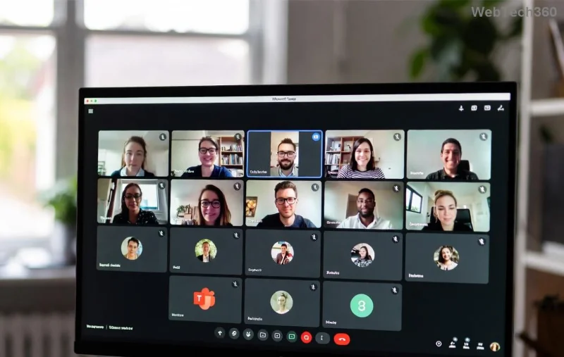 Меню настроек Teams для очистки учетных записей и кэша.