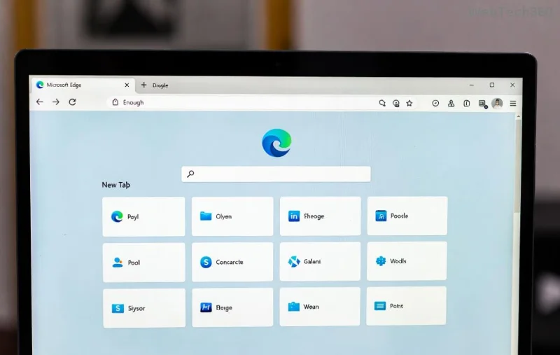 ภาพหน้าจอแสดงข้อผิดพลาด "Microsoft Edge Hmm ไม่สามารถเข้าถึงหน้านี้ได้"