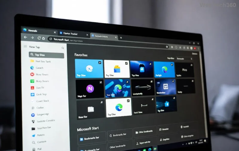 Perbandingan sebelum dan selepas penskalaan teks Microsoft Edge Cmd.exe yang telah ditetapkan