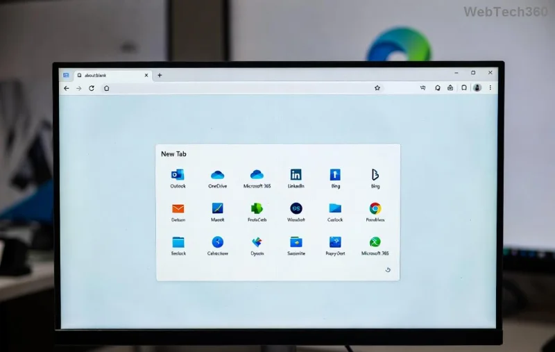 Antara muka bar sisi Microsoft Edge Copilot yang menunjukkan sembang AI
