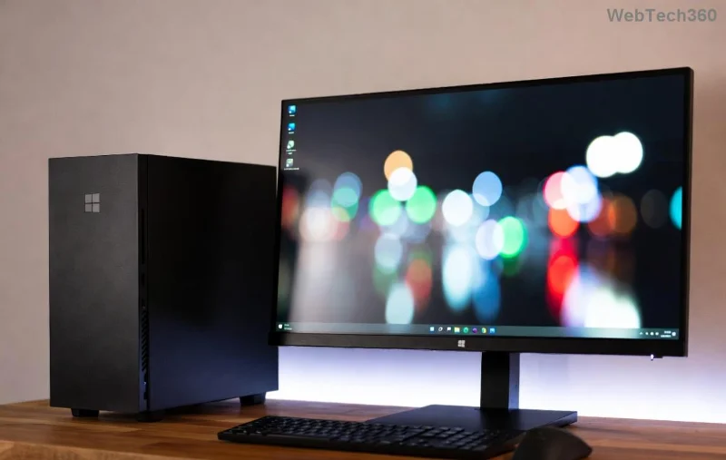 Настраиваемая панель задач Windows 11 с центрированными значками и закрепленными приложениями.