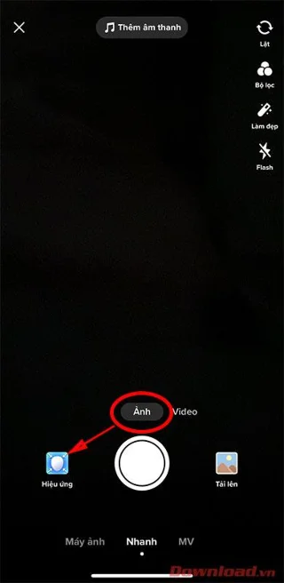 Petunjuk cara mengambil foto di Tiktok sangat sederhana