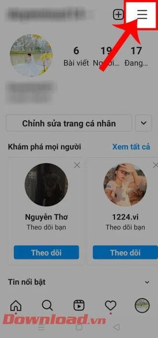 Cara mengatur siapa yang dapat menyebut Anda di Instagram