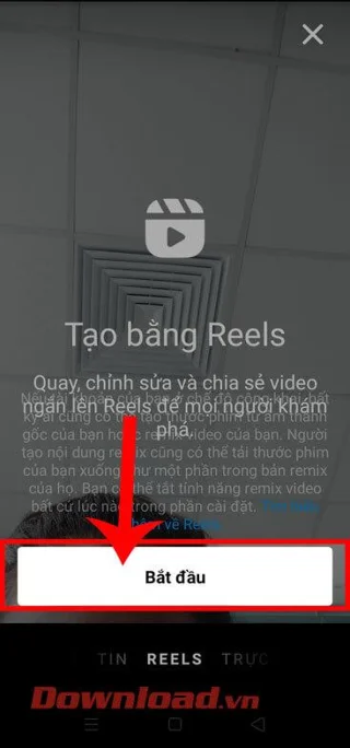 Petunjuk penggunaan fitur Instagram Reel untuk membuat video