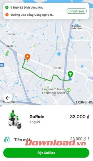 Instruções para instalar e ligar para um carro no Gojek