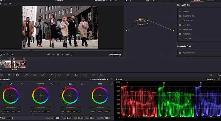 Cara menggunakan alat koreksi warna di DaVinci Resolve