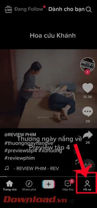 دستورالعمل بررسی ویدیوهای پسندیده در TikTok
