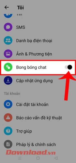 Android에서 Facebook 메신저 채팅 풍선을 켜고 끄는 방법에 대한 지침 Android에서 Facebook 메신저 채팅 풍선을 켜고 끄는 방법에 대한 지침