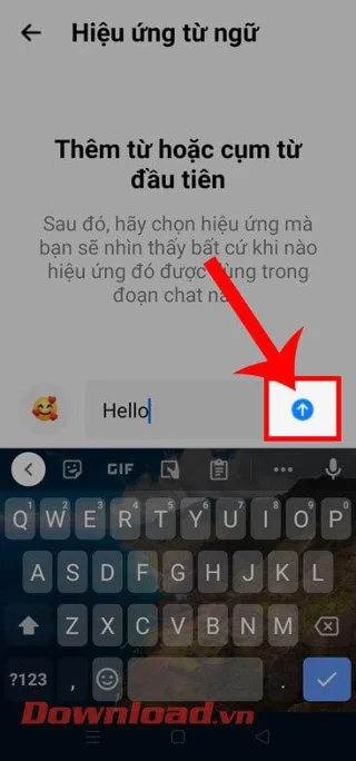 Como enviar mensagens com efeitos de palavras no Facebook Messenger