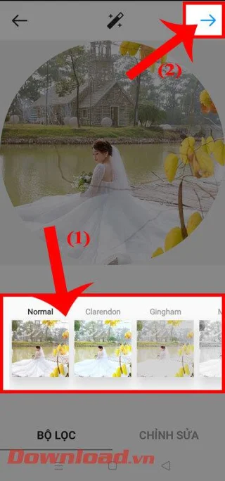 Instruções para alterar a foto do perfil do Instagram