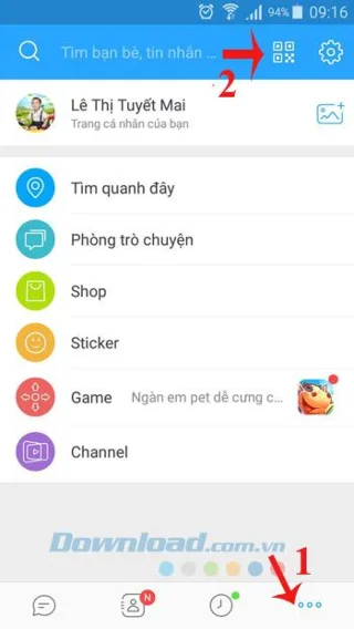 Cara chatting di Zalo tanpa software dengan Zalo Web
