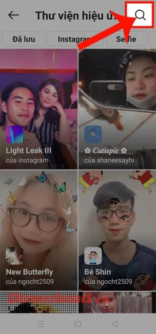 Instruções para tirar fotos com efeitos de rosto machucado no Instagram