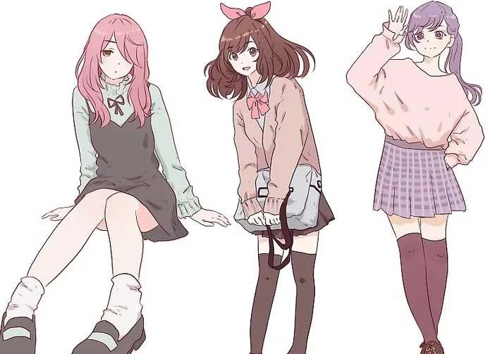 Desenhando Anime: Como desenhar personagens simples de anime