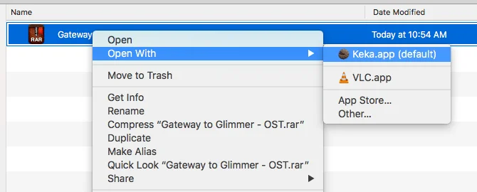 Cara membuka dan mengekstrak file RAR di Mac