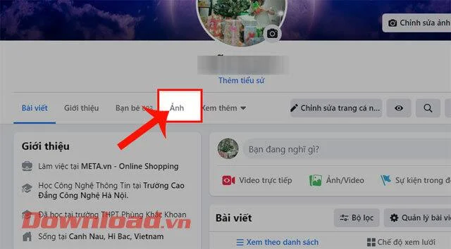 Instruções para transferir fotos para outro álbum no Facebook
