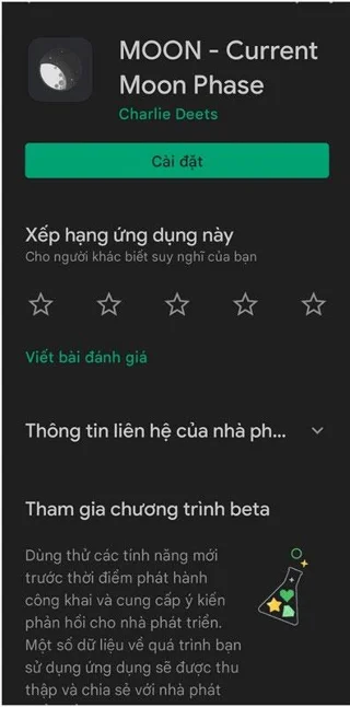 Petunjuk untuk membuat tren fase Bulan