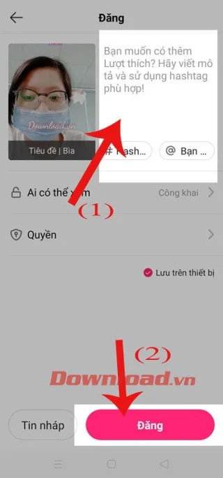 Petunjuk untuk memasang dan merekam video dengan Likee