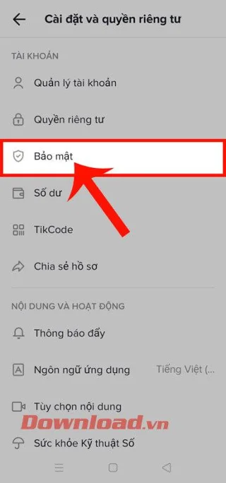 Instruções para sair remotamente da conta TikTok