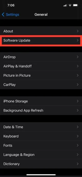 Cómo comprobar la versión de iOS en iPhone