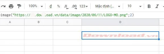 Image agrandie pour remplir la cellule