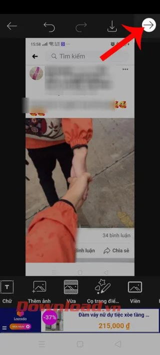 Cara membuat gambar 3D menjangkau keluar bingkai