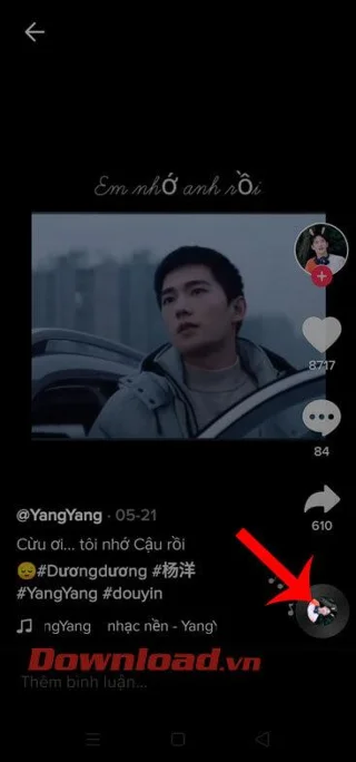 Petunjuk penggunaan musik latar TikTok dari video lain
