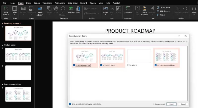 How to use the Zoom effect in PowerPoint