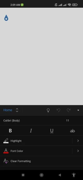 Como inserir texto usando a câmera do telefone no Microsoft Word