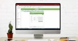 Langkah-langkah membuat database baru di Access