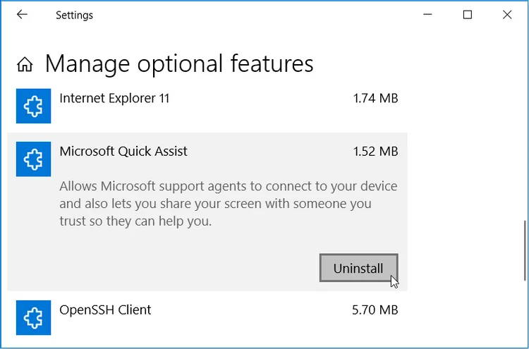 How to fix Windows Quick Assist not working error