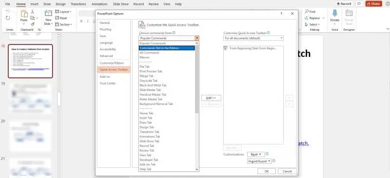 Bagaimana mengkonversi teks ke ucapan di PowerPoint