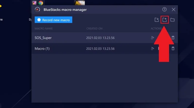 Cara menggunakan pengurus makro pada BlueStacks 5