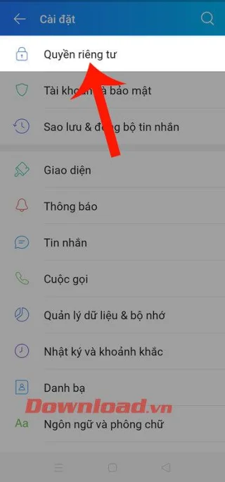 Cara mematikan notifikasi Baru saja diakses di Zalo
