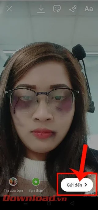 آموزش عکس گرفتن با افکت صورت کبود در اینستاگرام