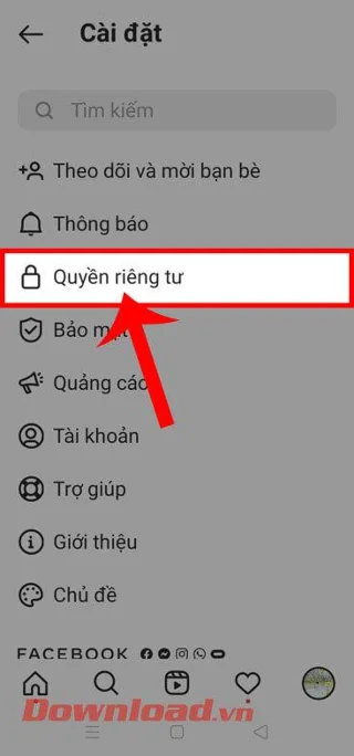 Cara mengatur siapa yang dapat menyebut Anda di Instagram