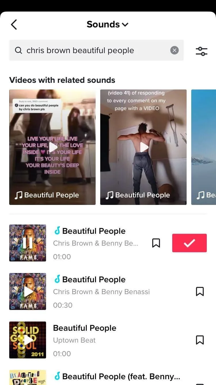 Cara membuat video TikTok menggunakan template yang tersedia