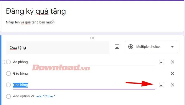 Como adicionar imagens a perguntas e respostas no Formulários Google