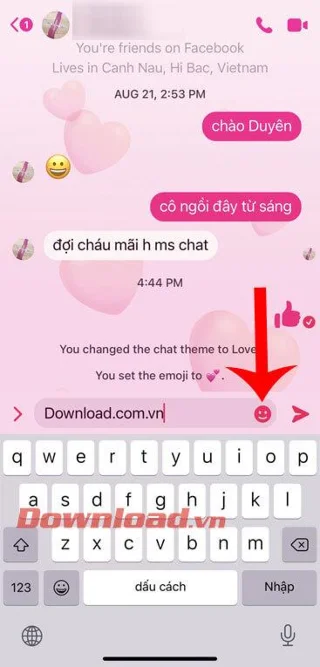 Como usar caixa de presente e efeitos flamejantes no Messenger