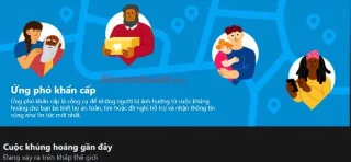 Cara menandai diri Anda aman di Facebook