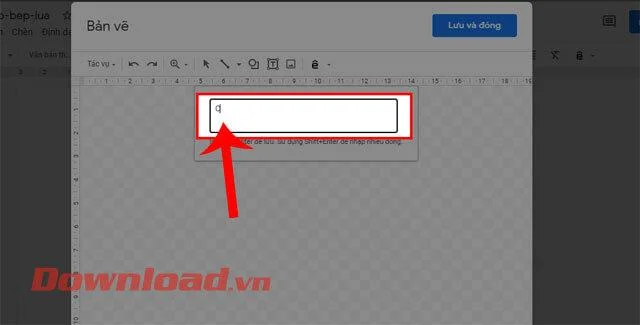 Instruções para escrever a primeira carta grande no Google Docs