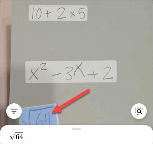 Comment résoudre des problèmes mathématiques avec Google Lens