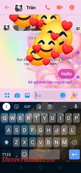 Como enviar mensagens com efeitos de palavras no Facebook Messenger