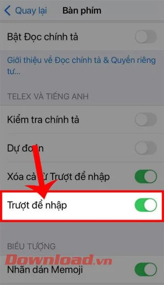 Instrucciones para dibujar en el teclado del iPhone con la función QuickPath