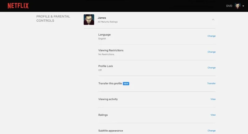Cara melihat aktivitas Anda di Netflix