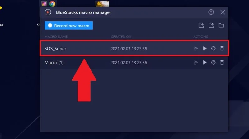 Cara menggunakan pengurus makro pada BlueStacks 5