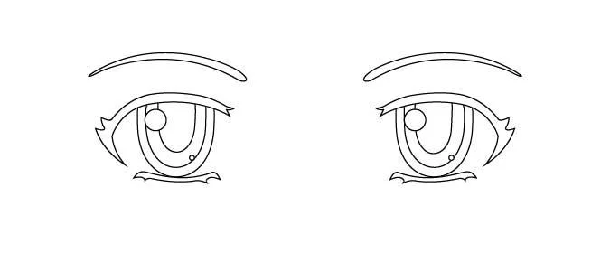 A maneira mais simples de desenhar olhos de anime