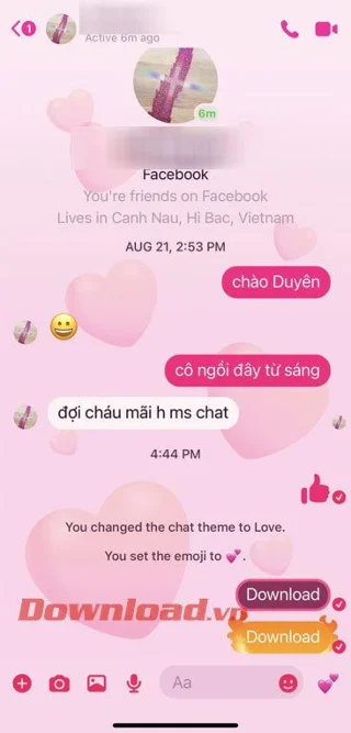 Como usar caixa de presente e efeitos flamejantes no Messenger