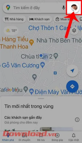 Petunjuk untuk mendengarkan musik di Google Maps